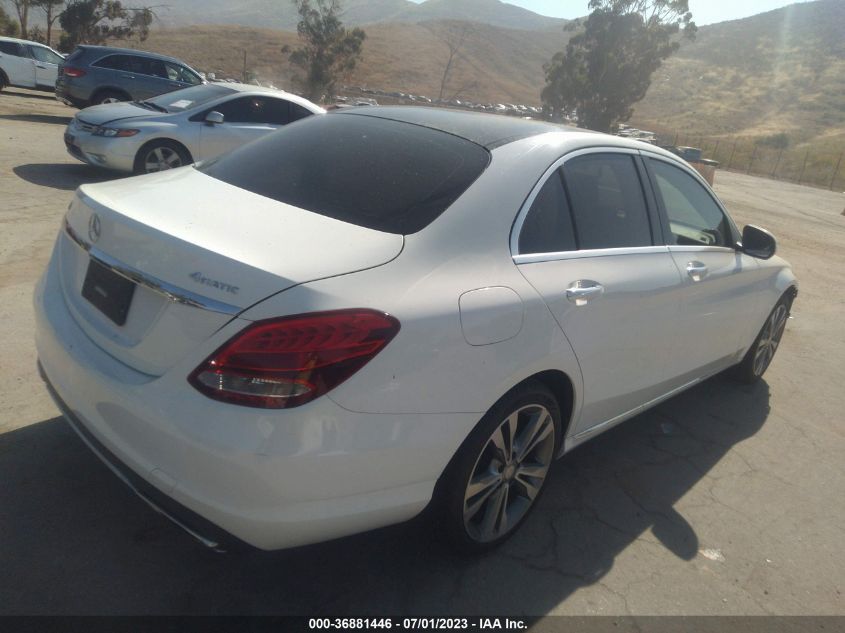 2015 MERCEDES-BENZ C-CLASS C 300 - 55SWF4KB3FU010805