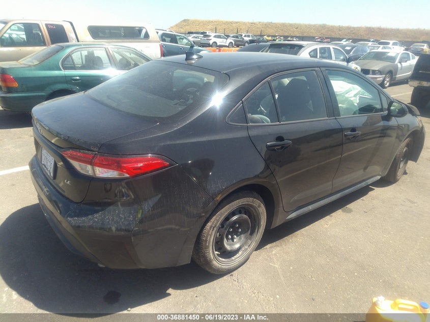 VIN 5YFEPRAE1LP094013 2020 TOYOTA COROLLA LE