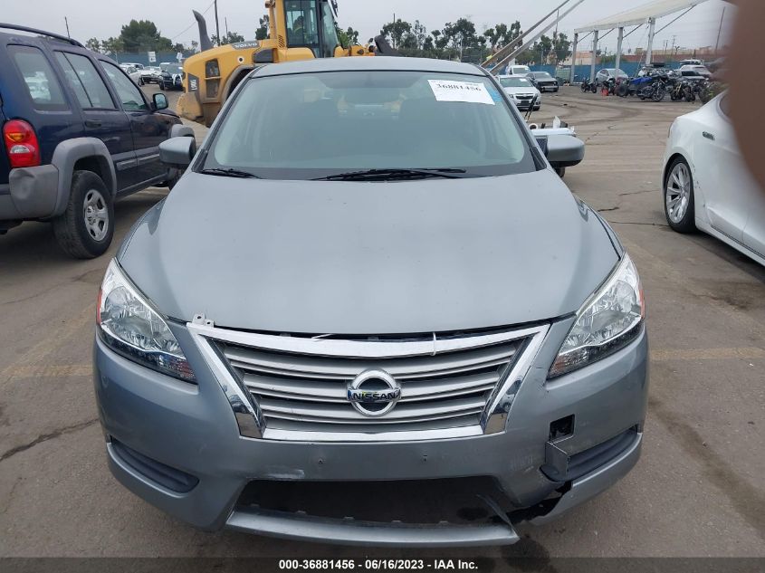 2014 NISSAN SENTRA S - 3N1AB7AP5EY286253