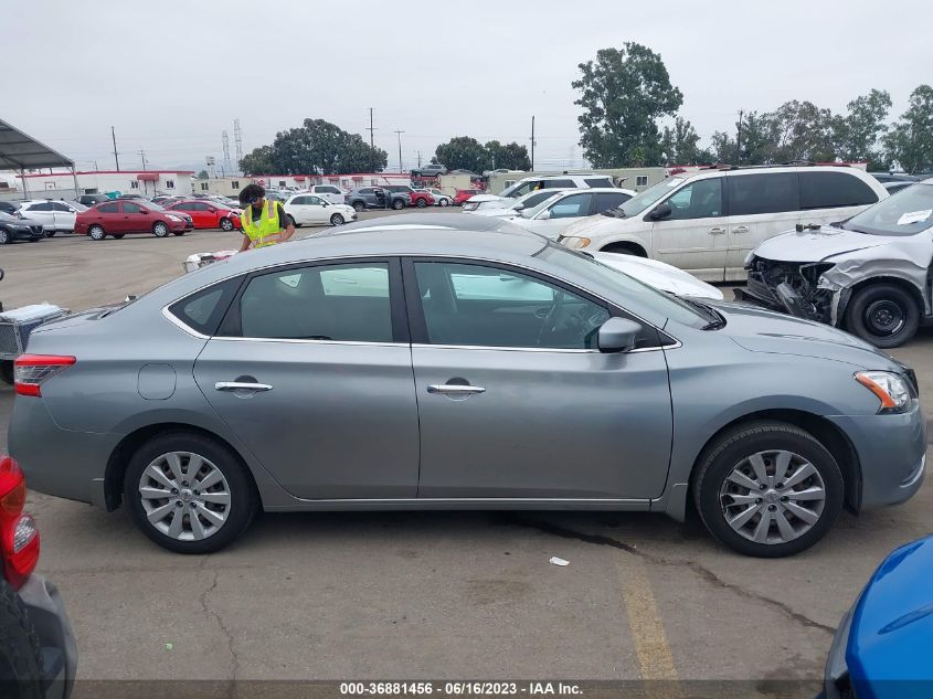 2014 NISSAN SENTRA S - 3N1AB7AP5EY286253