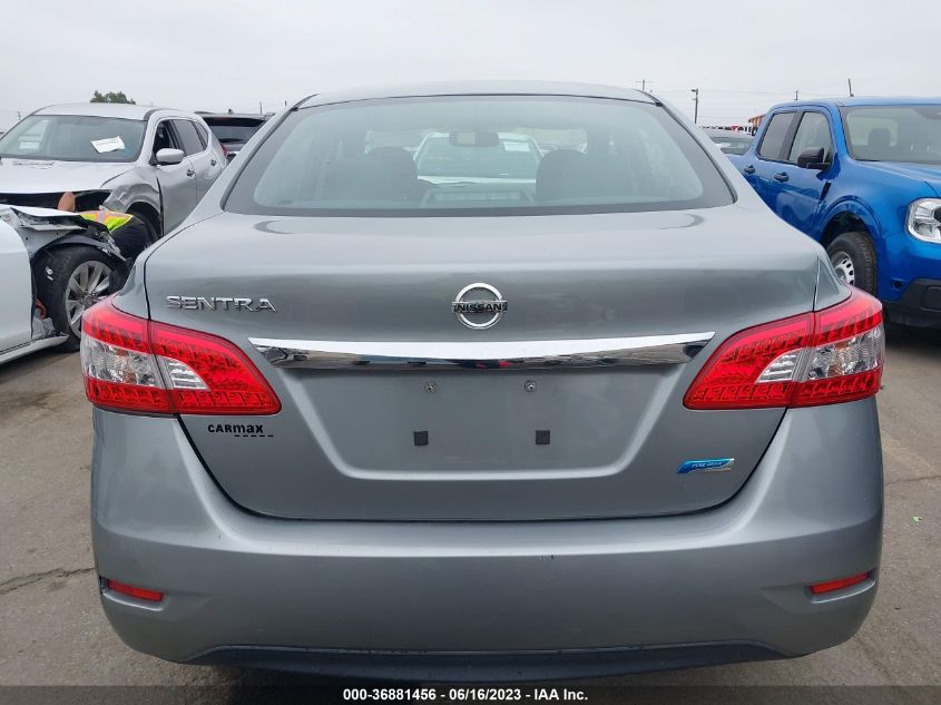 2014 NISSAN SENTRA S - 3N1AB7AP5EY286253