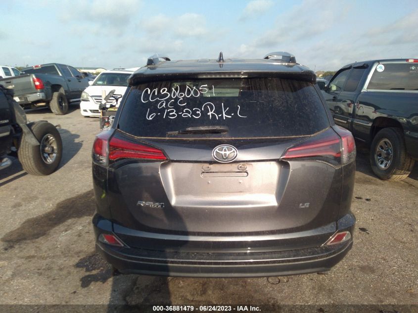 2016 TOYOTA RAV4 LE - 2T3ZFREV3GW236064