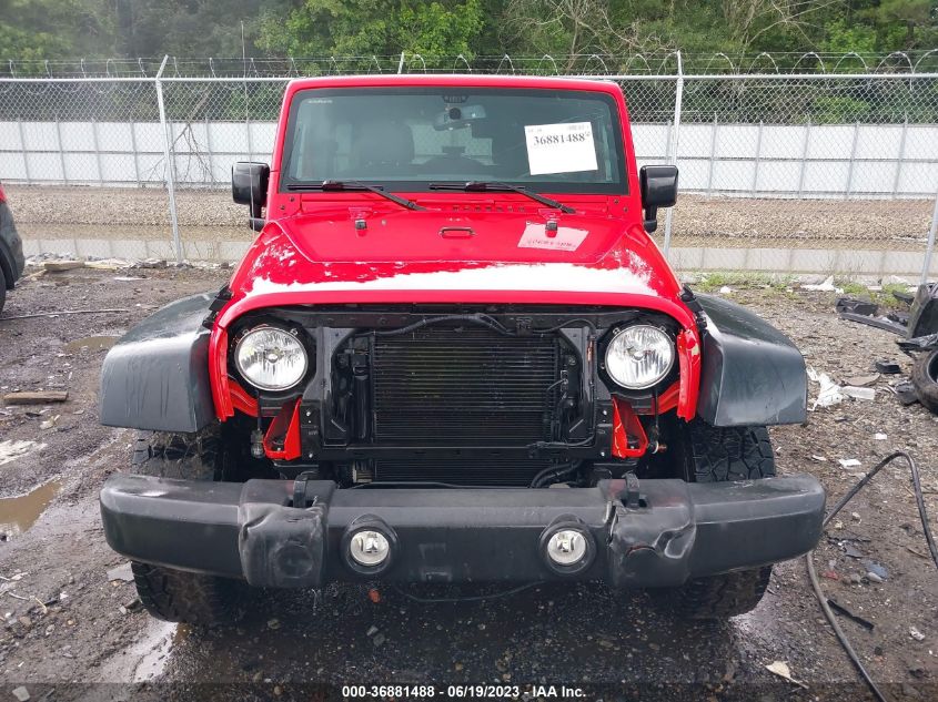 2016 JEEP WRANGLER UNLIMITED SPORT - 1C4BJWDG2GL263860