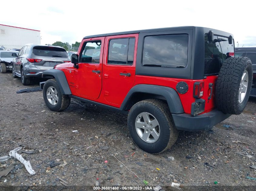 2016 JEEP WRANGLER UNLIMITED SPORT - 1C4BJWDG2GL263860