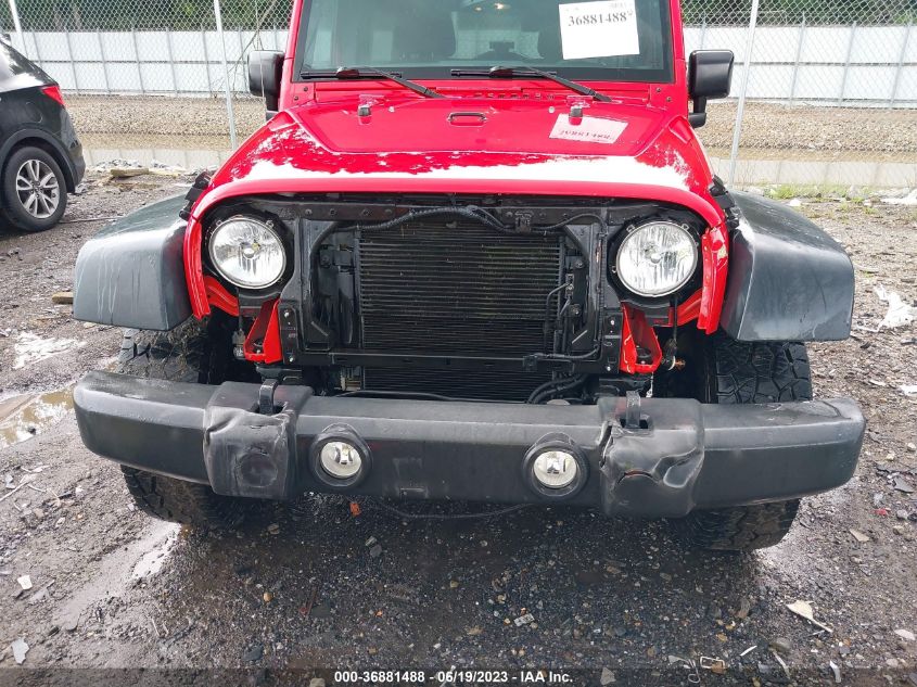 2016 JEEP WRANGLER UNLIMITED SPORT - 1C4BJWDG2GL263860