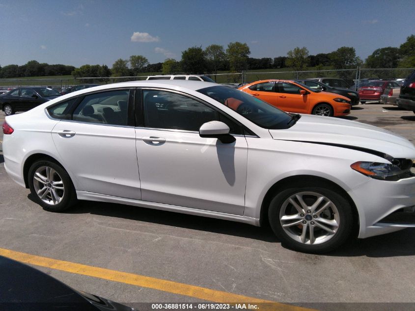 2018 FORD FUSION SE - 3FA6P0H76JR115748