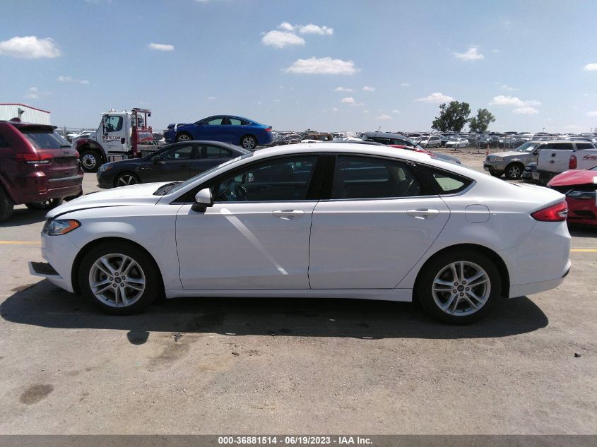 2018 FORD FUSION SE - 3FA6P0H76JR115748