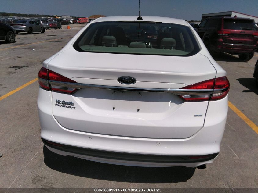 2018 FORD FUSION SE - 3FA6P0H76JR115748