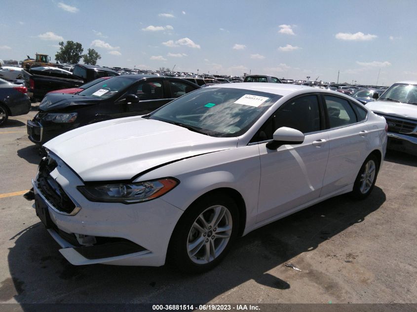 2018 FORD FUSION SE - 3FA6P0H76JR115748