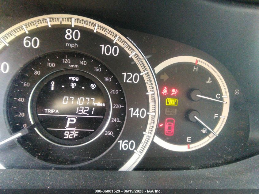 2014 HONDA ACCORD SEDAN EX - 1HGCR2F76EA185421