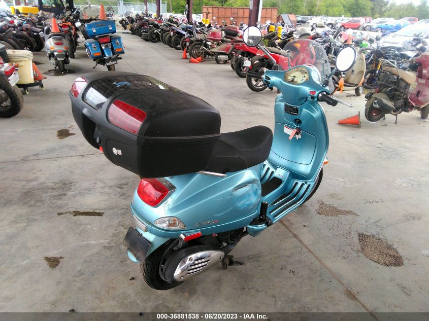 2011 VESPA LX 150IE ZAPM688F8B5000758