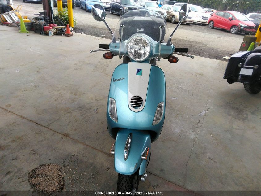 2011 VESPA LX 150IE ZAPM688F8B5000758