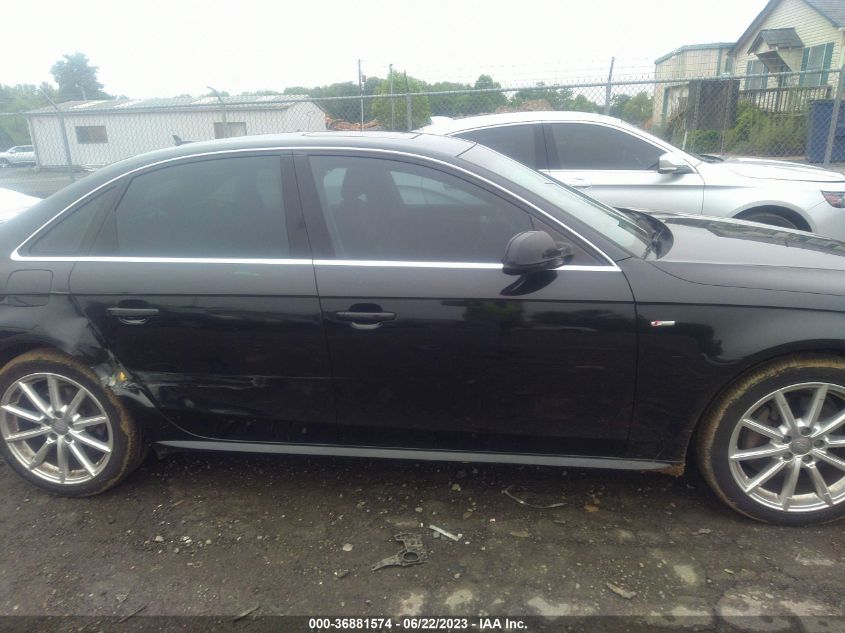 2014 AUDI A4 PREMIUM PLUS - WAUFFAFL2EN040958