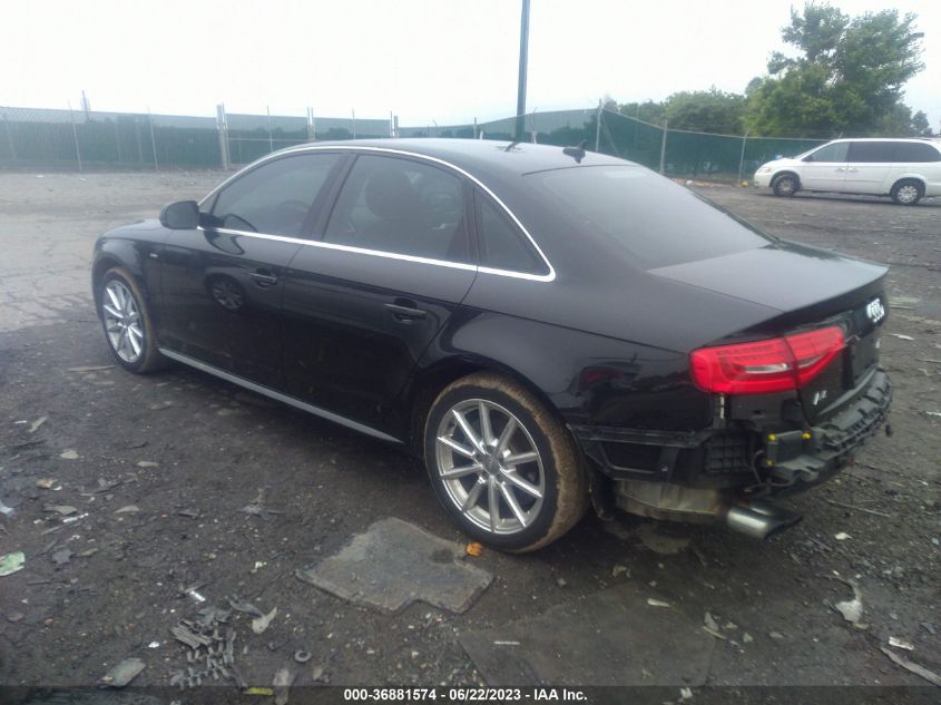 2014 AUDI A4 PREMIUM PLUS - WAUFFAFL2EN040958