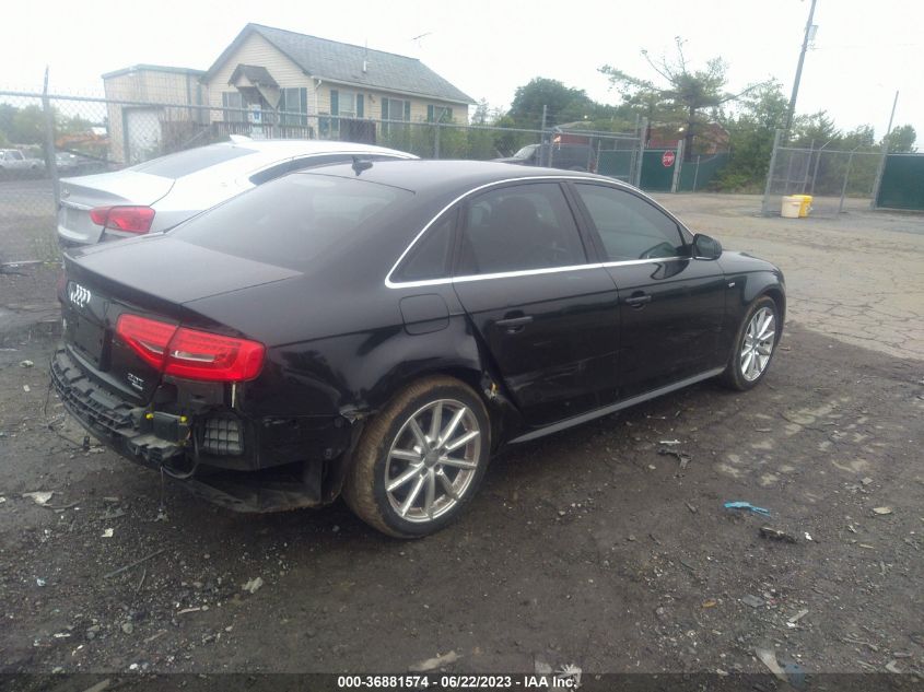 2014 AUDI A4 PREMIUM PLUS - WAUFFAFL2EN040958