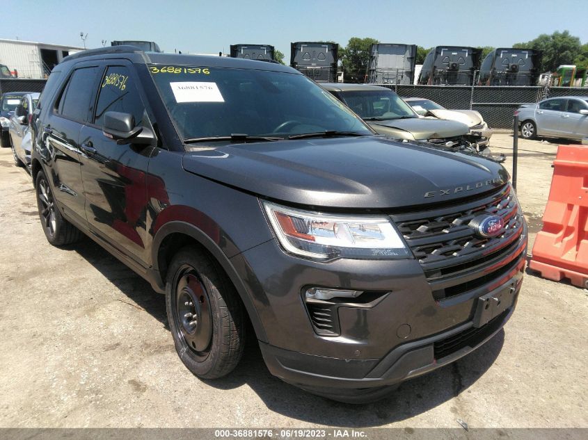 2018 FORD EXPLORER XLT - 1FM5K7D85JGB61053