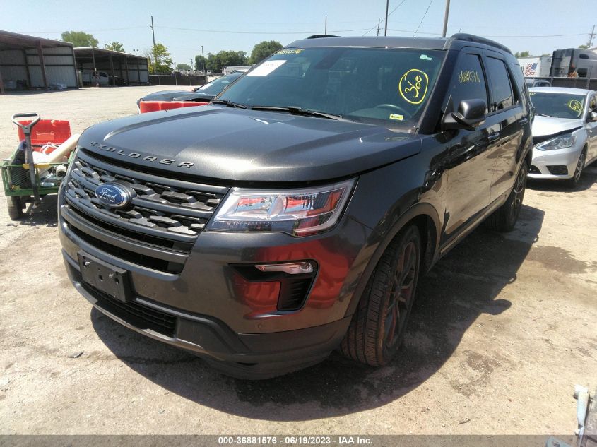 2018 FORD EXPLORER XLT - 1FM5K7D85JGB61053