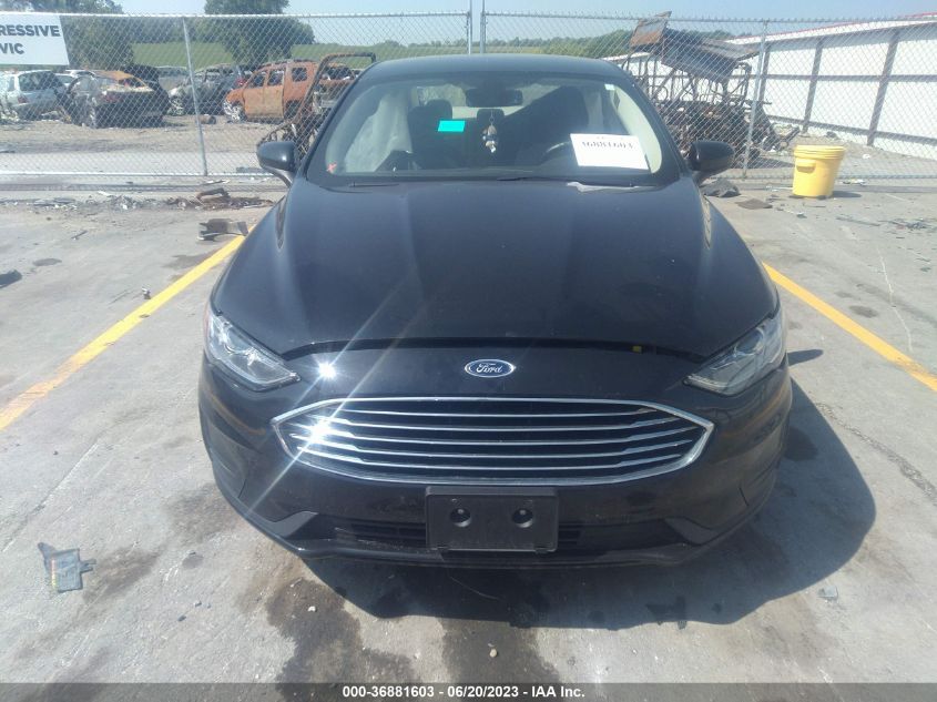 2020 FORD FUSION SE - 3FA6P0HDXLR251339