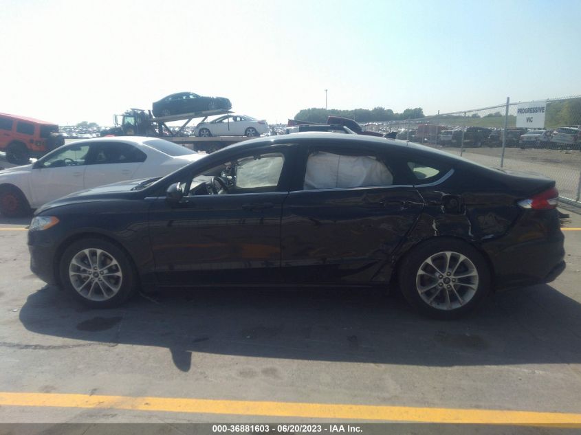 2020 FORD FUSION SE - 3FA6P0HDXLR251339