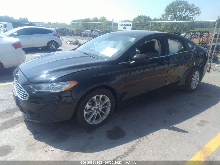 2020 FORD FUSION SE - 3FA6P0HDXLR251339