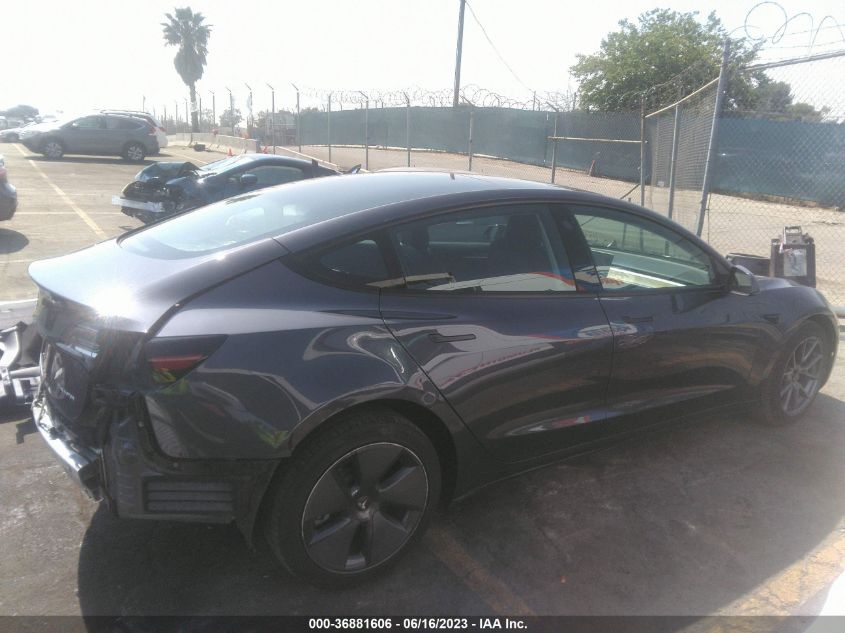 2022 TESLA MODEL 3 LONG RANGE - 5YJ3E1EB3NF200507