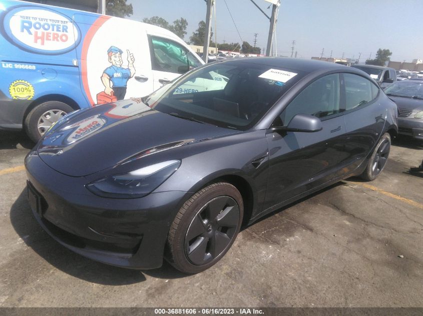 2022 TESLA MODEL 3 LONG RANGE - 5YJ3E1EB3NF200507