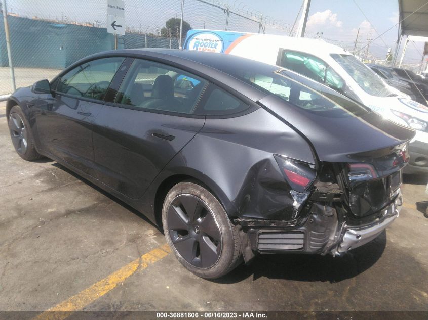 2022 TESLA MODEL 3 LONG RANGE - 5YJ3E1EB3NF200507