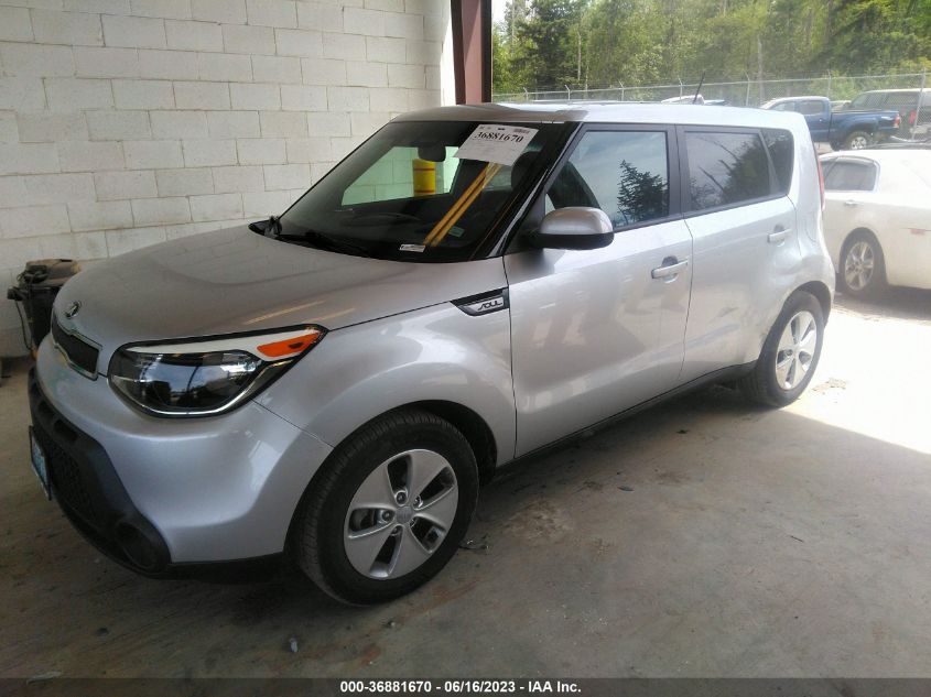 2016 KIA SOUL BASE - KNDJN2A2XG7853055