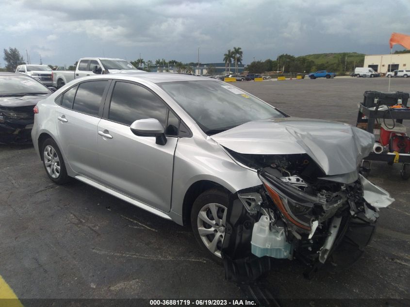 2022 TOYOTA COROLLA LE - JTDEPMAE5N3029373