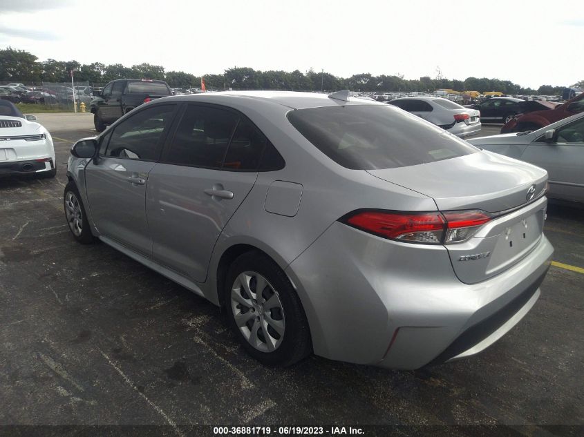 2022 TOYOTA COROLLA LE - JTDEPMAE5N3029373