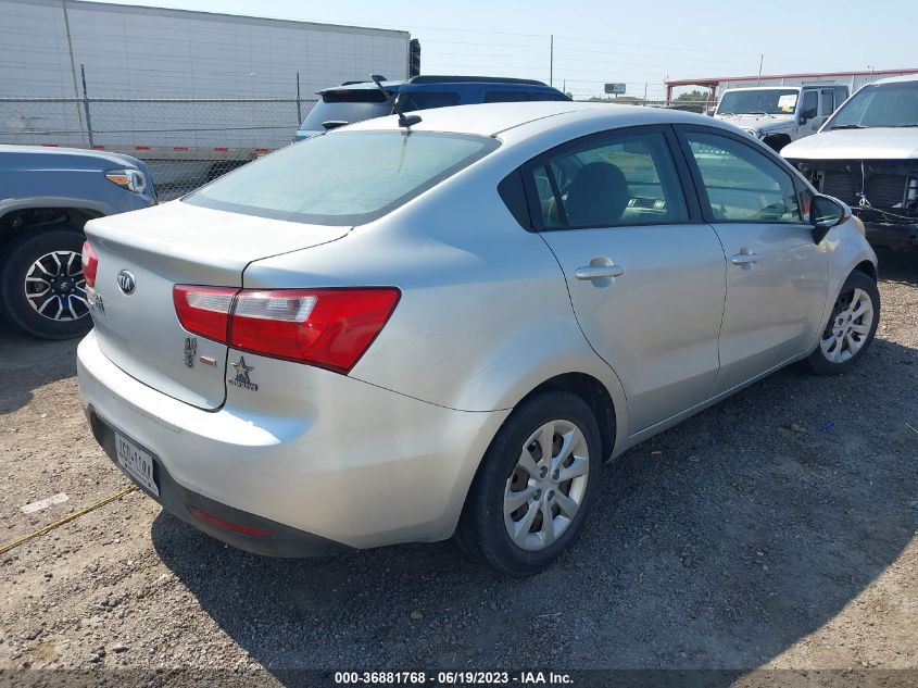 2014 KIA RIO LX - KNADM4A38E6374864