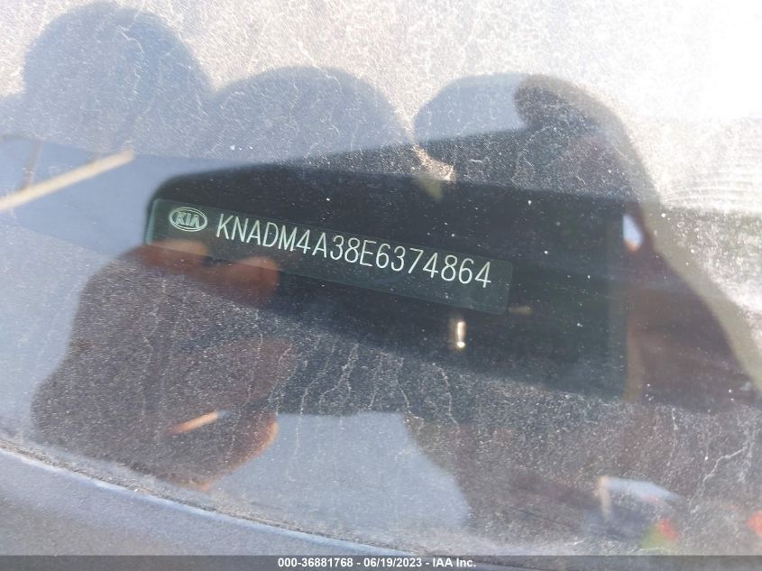 2014 KIA RIO LX - KNADM4A38E6374864
