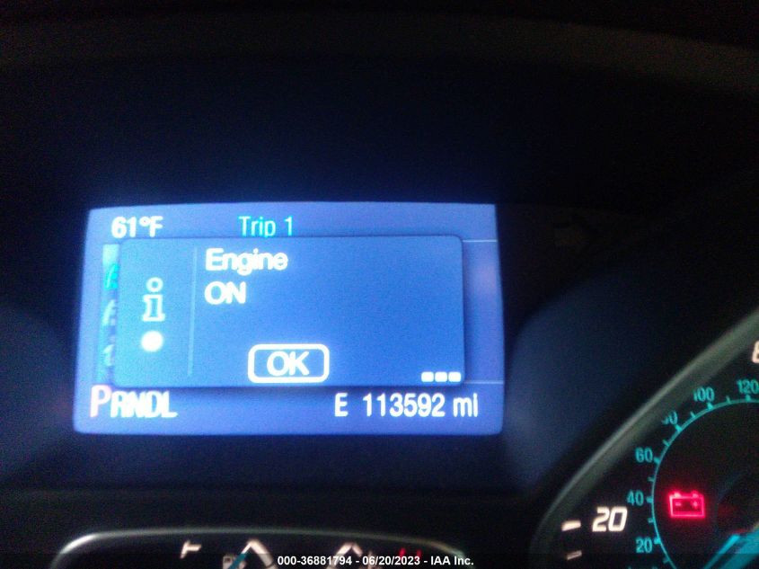 2014 FORD FOCUS SE - 1FADP3F26EL389231