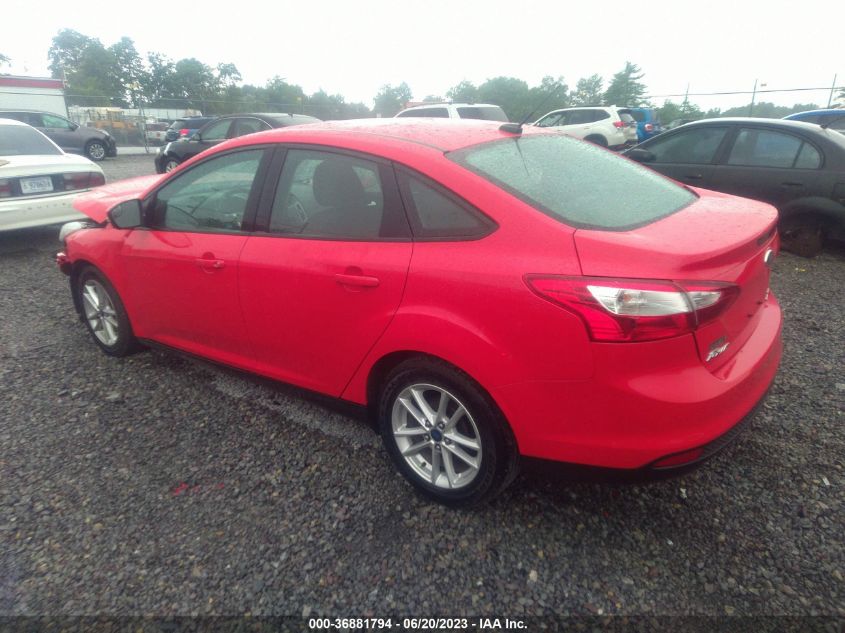 2014 FORD FOCUS SE - 1FADP3F26EL389231