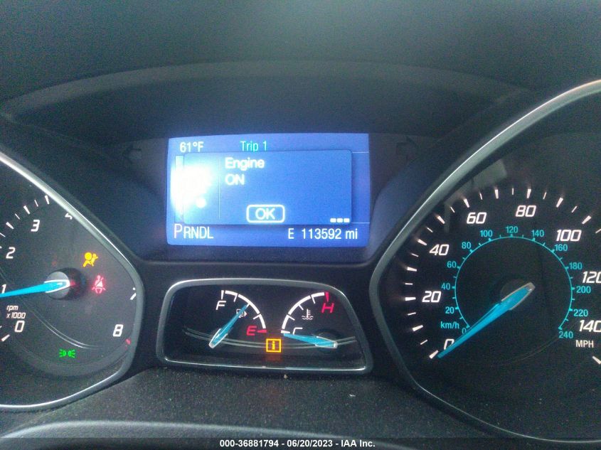 2014 FORD FOCUS SE - 1FADP3F26EL389231