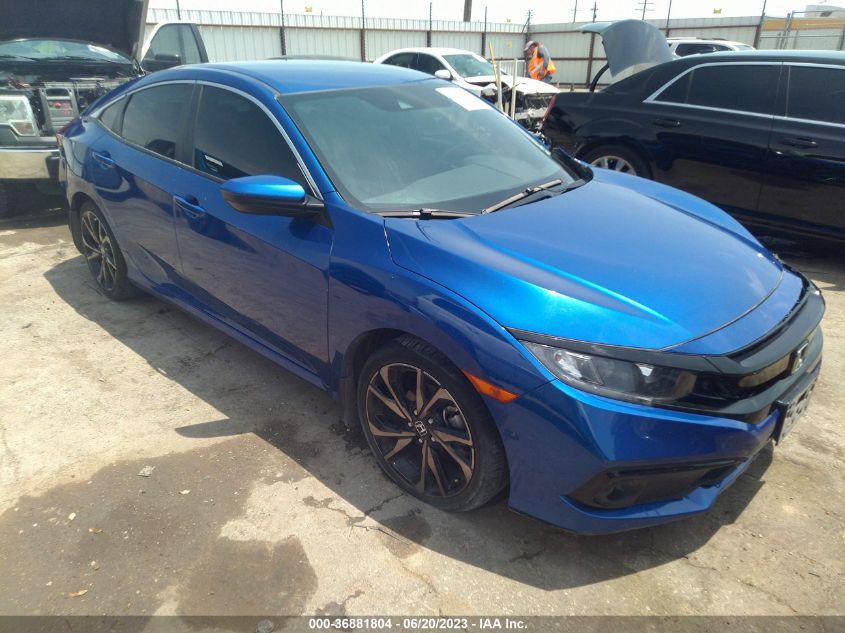 2021 HONDA CIVIC SEDAN SPORT - 2HGFC2F82MH513523