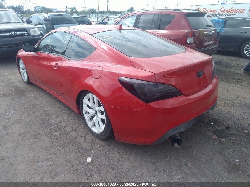 2013 HYUNDAI GENESIS COUPE 2.0T KMHHT6KD1DU110398