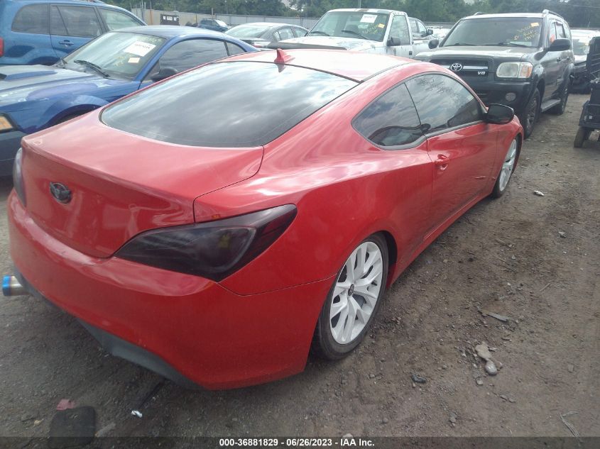 2013 HYUNDAI GENESIS COUPE 2.0T KMHHT6KD1DU110398