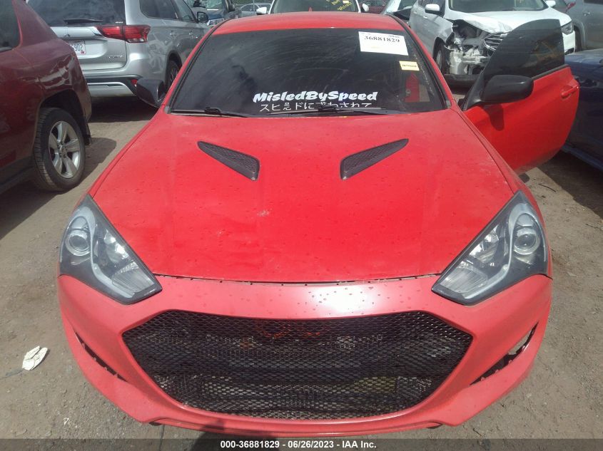 2013 HYUNDAI GENESIS COUPE 2.0T KMHHT6KD1DU110398