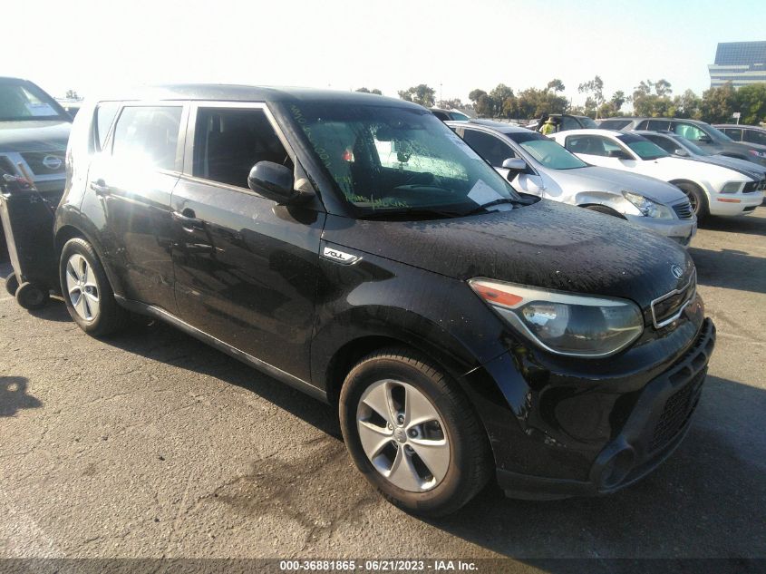 2015 KIA SOUL BASE - KNDJN2A22F7116124