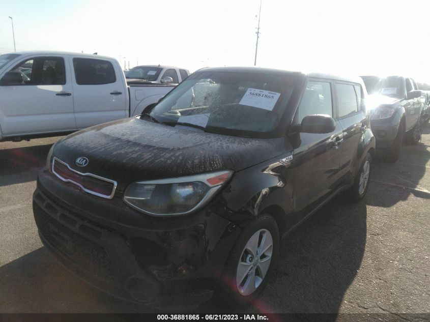 2015 KIA SOUL BASE - KNDJN2A22F7116124