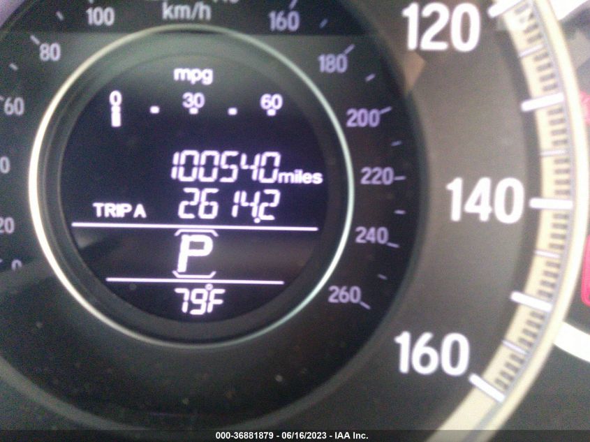 2016 HONDA ACCORD SEDAN EX-L - 1HGCR2F81GA103736