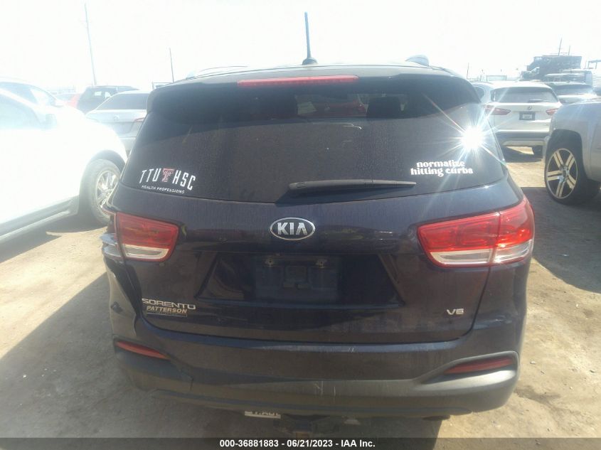 2016 KIA SORENTO LX - 5XYPG4A54GG131903