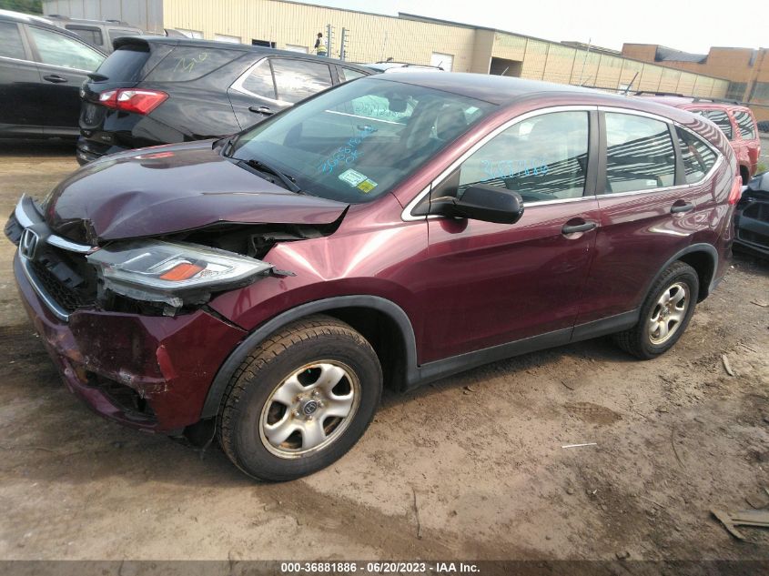 2015 HONDA CR-V LX - 5J6RM4H35FL073092