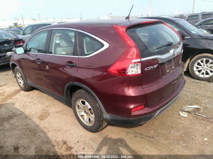 2015 HONDA CR-V LX - 5J6RM4H35FL073092