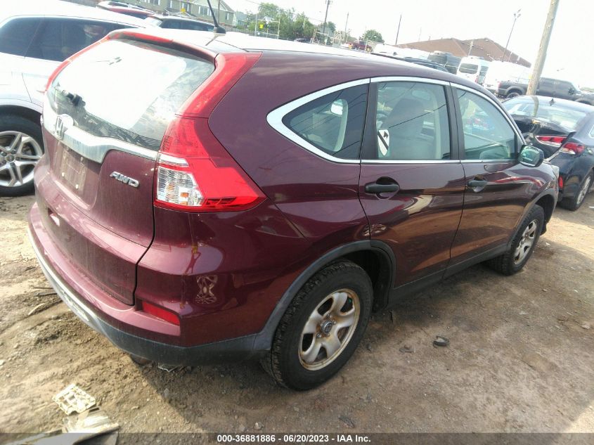 2015 HONDA CR-V LX - 5J6RM4H35FL073092