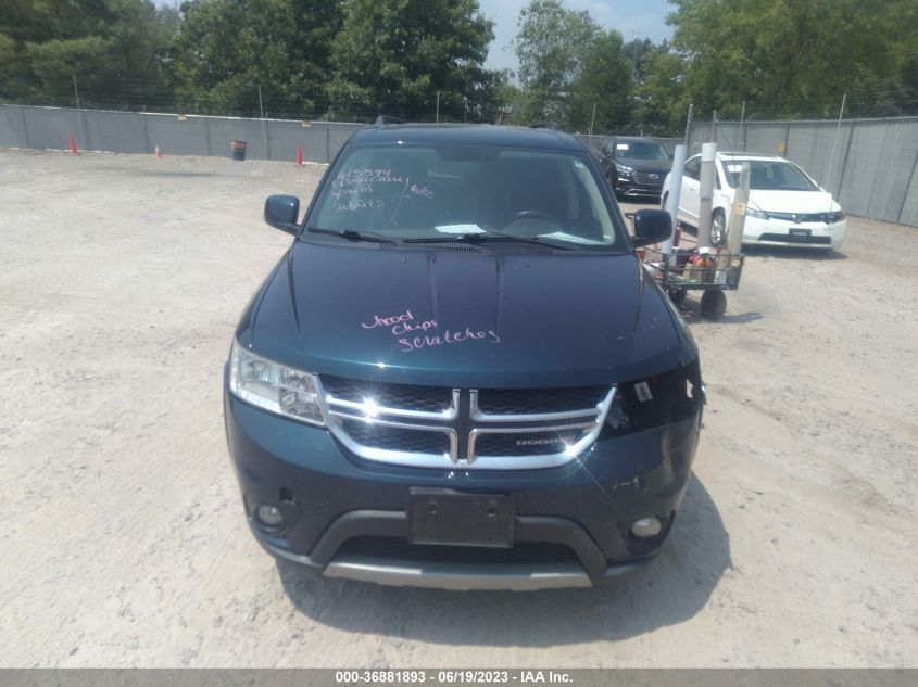 2013 DODGE JOURNEY SXT - 3C4PDCBG8DT510622