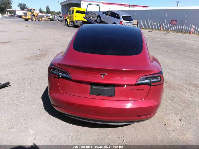 2020 TESLA MODEL 3 STANDARD RANGE - 5YJ3E1EA1LF718667