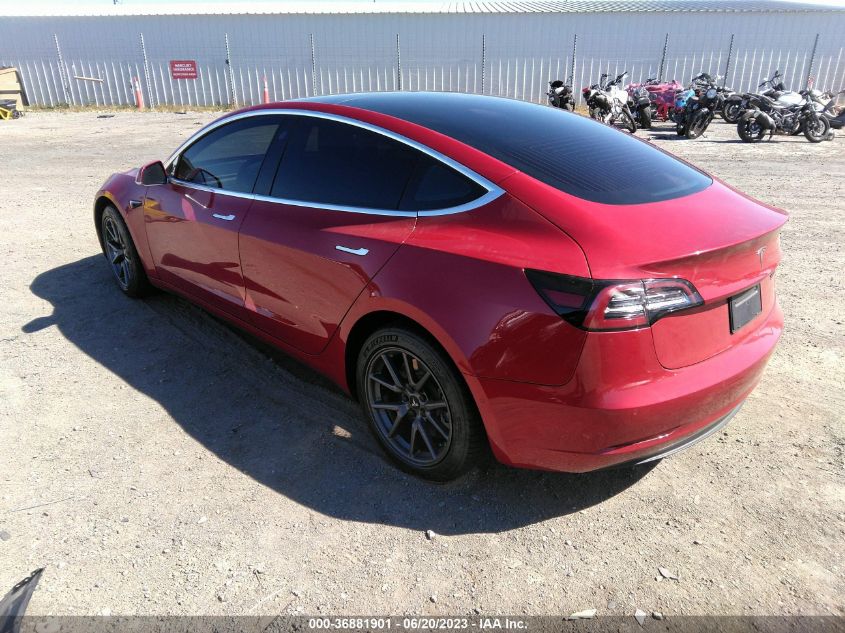 2020 TESLA MODEL 3 STANDARD RANGE - 5YJ3E1EA1LF718667