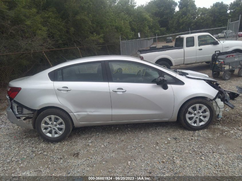2016 KIA RIO LX - KNADM4A32G6541013